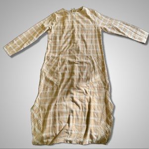 La’ Zeyn | Long Plaid Dress